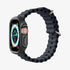 ACS05458 - Apple Watch Ultra (Apple Watch (49mm)) Case Thin Fit in black showing the front